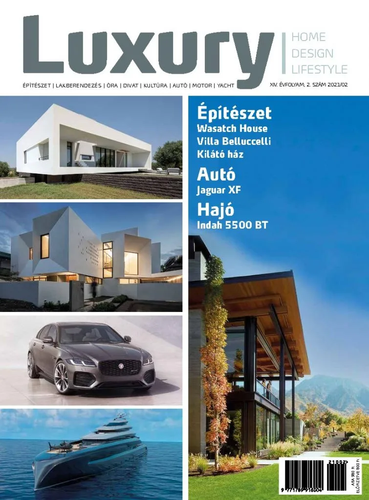February 2021 - Publication ForSuperRich.com "Rental Villa NEO" with our partner media Luxury Magazine Hungary