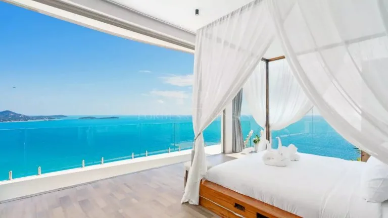 Terrace panoramic view Villa Panoramic View, Sea View - Chaweng, Ko Samui Thailand