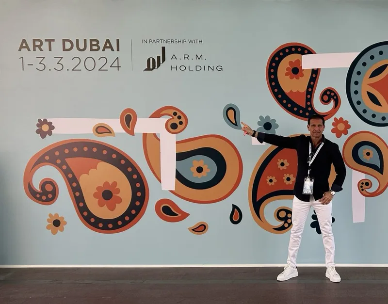 Eric POIRIER Owner & Founder of ForSuperRich.com VIP guest of the ART Dubai 2024