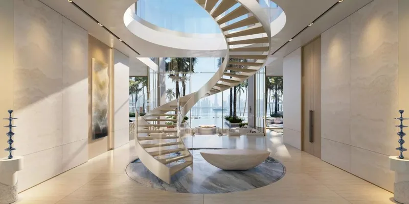 Interior view Villa Beach Front, Panoramic View, Sea View - Dubai