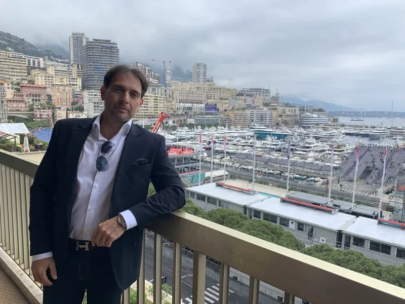 Eric Poirier Owner & Founder ForSuperRich.com on Balcony F1 GP Monaco