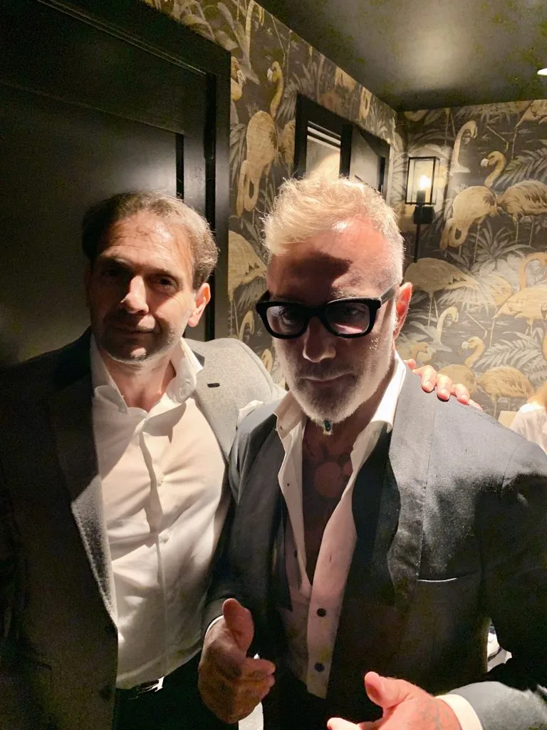 Eric Poirier ForSuperRich.com and Gianluca Vacchi