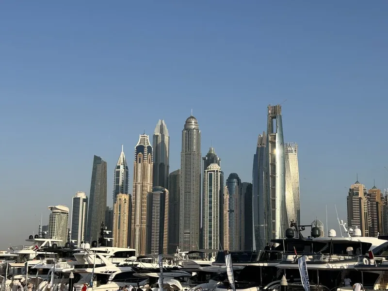 Dubai Boat Show 2024 Marina Bay Views