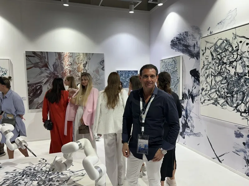 Eric POIRIER Owner & Founder of ForSuperRich.com VIP guest invited of ART Dubai 2024