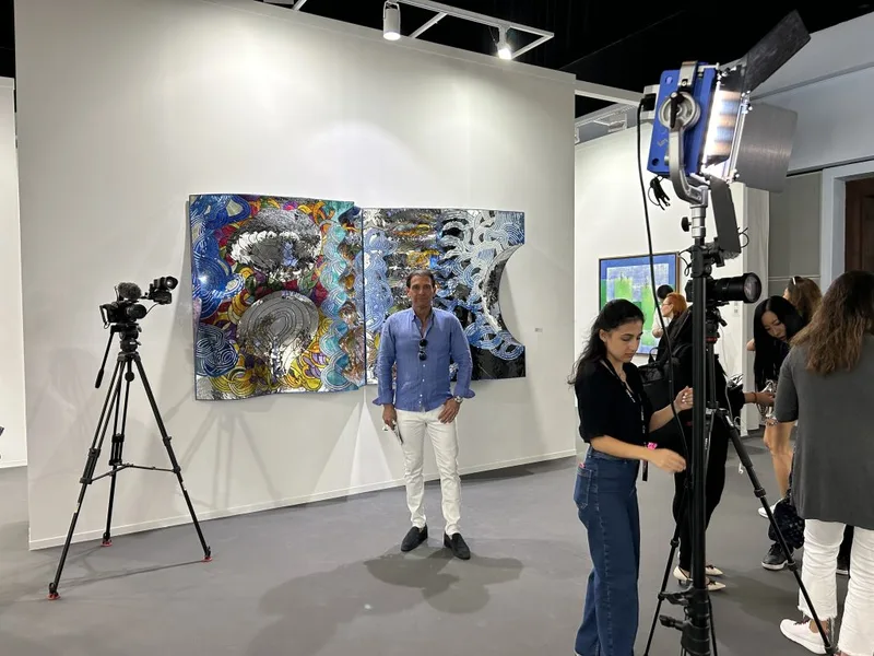 Eric POIRIER Owner & Founder of ForSuperRich.com VIP guest of ART Dubai 2024
