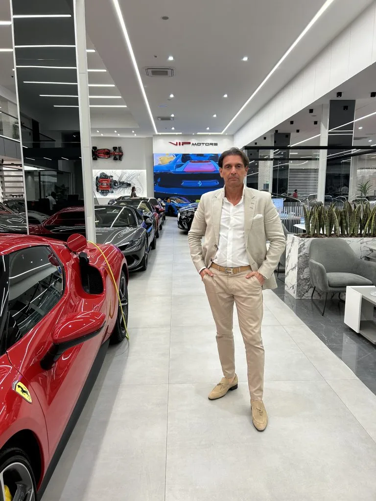 Eric POIRIER Owner & Founder of ForSuperRich.com visiting VIP Motors Dubai our new Elite Seller