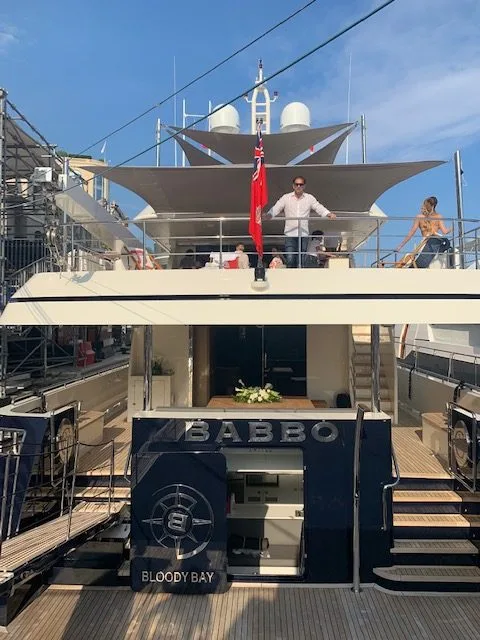 Eric Poirier Owner & Founder ForSuperRich.com on Superyacht F1 GP Monaco