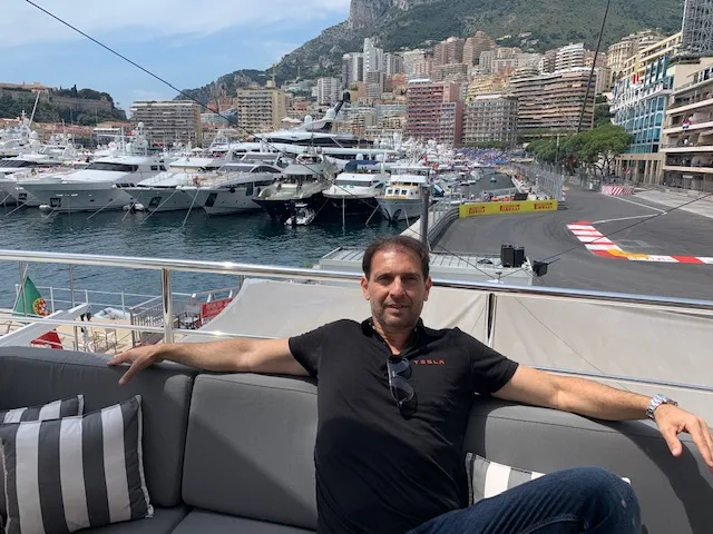 Eric Poirier Owner & Founder ForSuperRich.com on Superyacht F1 GP Monaco