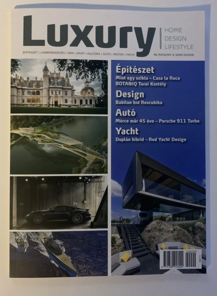N1 Luxury magazine in Hungary Luxury-Magazin.hu September 2020