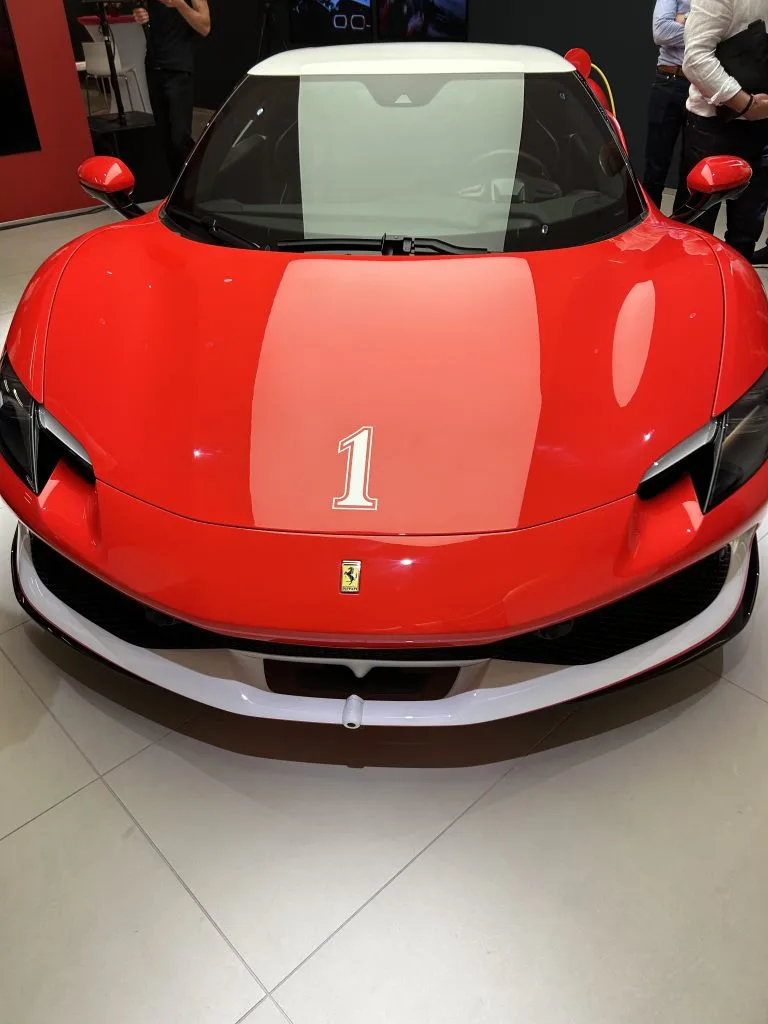 Eric Poirier Boss ForSuperRich.com during VVIP event at Ferrari Budapest for the new 296 GTB - F1 GP 2023