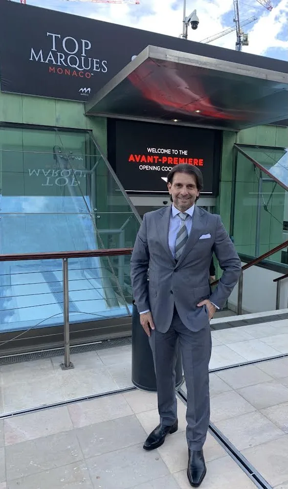 Top Marques Monaco VIP Eric Poirier Owner & Founder ForSuperRich.com "The Ultra-Luxury Marketplace for the Richest" Event June 8 2022