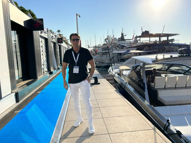 Monaco Yacth Show 2023 - Eric Poirier Owner & Founder of ForSuperRich.com 