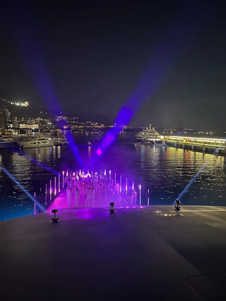Monaco Yacth Show 2023 - Eric Poirier Owner & Founder of ForSuperRich.com on VVIP private event on the SAVANNAH 83.5M Feadship Superyacht 