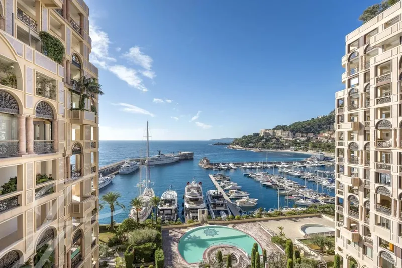 Apartment Panoramic sea views stretching from Italy to Cap Ferrat - Fontvieille - Monaco for sale $56,931,837 on ForSuperRich.com