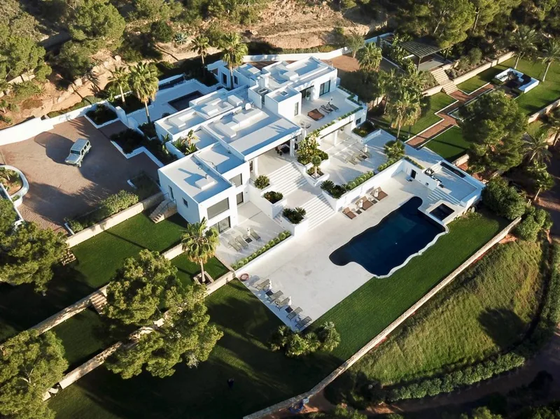 Villa Ibiza's most iconic - Ciudad, Cap Martinet, Ibiza for rent P.O.R