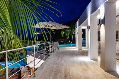 Luxury Villa Avenstar hillside of Camaruche with exceptional views of the sea, 5 bedrooms in Lorient - St Barth property rental For Super Rich