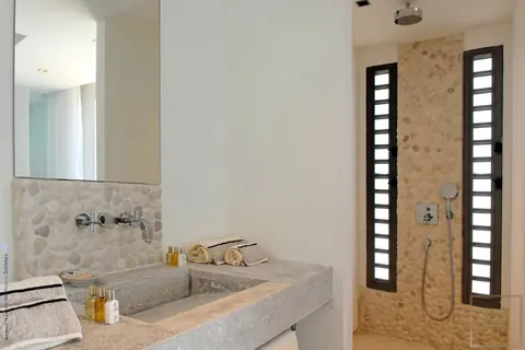 Contemporary Villa Gem-Palm Springs amazing panorama of the neighboring islands, 5 bedrooms in Gouverneur - St Barth property rental For Super Rich