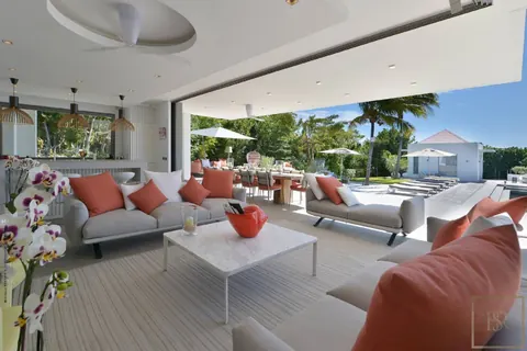 Contemporary Villa Gem-Palm Springs amazing panorama of the neighboring islands, 5 bedrooms in Gouverneur - St Barth deal rental For Super Rich