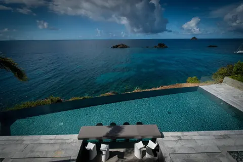 Luxury Villa Axel Rock Hillside in Gustavia, 4 bedrooms in St Barth 57,500 Week rental For Super Rich