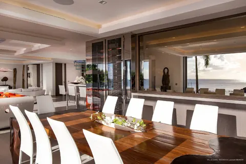 Luxury Villa Axel Rock Hillside in Gustavia, 4 bedrooms in St Barth image rental For Super Rich