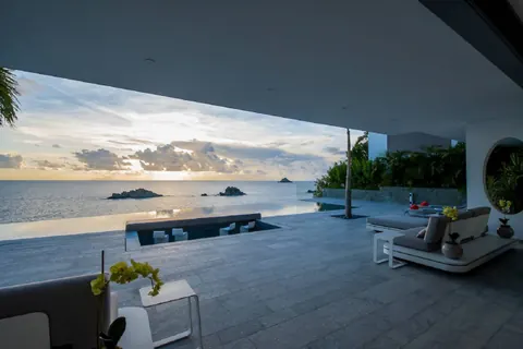 Luxury Villa Axel Rock Hillside in Gustavia, 4 bedrooms in St Barth Axel Rock rental For Super Rich