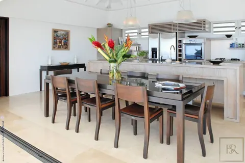 Luxury Villa The View located in Colombier panoramic view of neighboring islands and Gustavia, 4 bedrooms in St Barth best rental For Super Rich