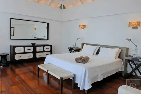 Luxury Villa The View located in Colombier panoramic view of neighboring islands and Gustavia, 4 bedrooms in St Barth deal rental For Super Rich