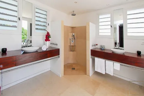 Luxury Villa The View located in Colombier panoramic view of neighboring islands and Gustavia, 4 bedrooms in St Barth top rental For Super Rich