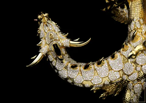 Sculpture Dragon AHTON  - Giberg 0 for sale For Super Rich