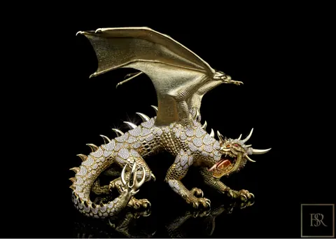 Sculpture Dragon AHTON  - Giberg