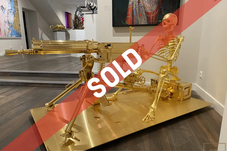 Sculpture Beautiful Art of War - Stephen Cawston for sale For Super Rich Sculpture Beautiful Art of War - Stephen Cawston for sale For Super Rich