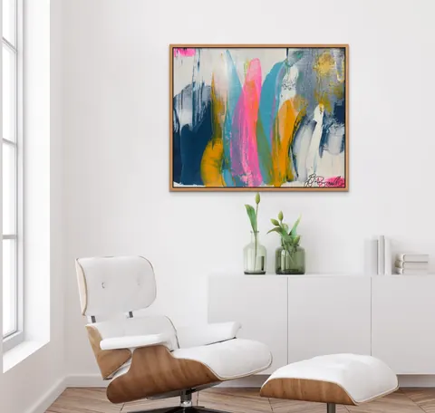 Painting Colour Burst - Emma Carey Baxendale