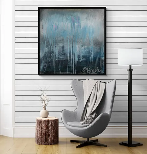 Painting Stormy Night - Emma Carey Baxendale