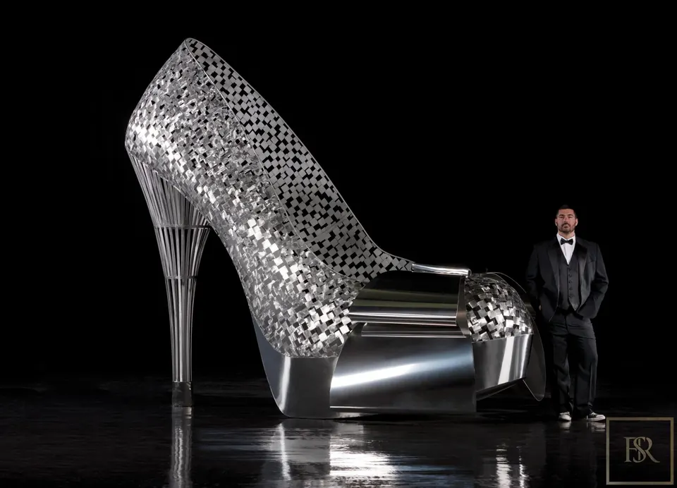 Sculpture Gabrielle High Heel - Mathieu Isabelle for sale For Super Rich Sculpture Gabrielle High Heel - Mathieu Isabelle for sale For Super Rich