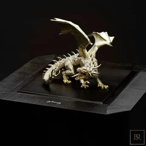 Sculpture Dragon AHTON  - Giberg price country for sale For Super Rich