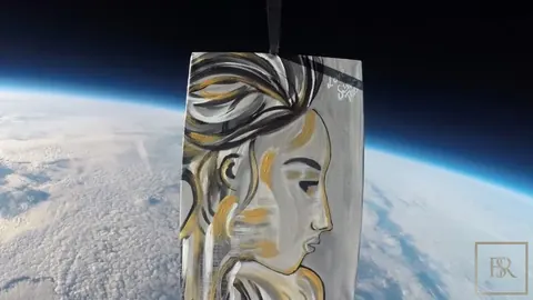 Painting Serenity  - Sabrina Terrence Unique for sale For Super Rich