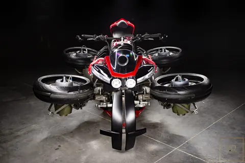UNIQUE 1 OF 5 Flying Motorcycle LMV 496 - LAZARETH 575,000 for sale For Super Rich