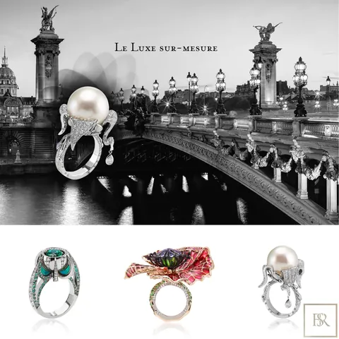 Ring ZIBELINE -  Sandrine Tessier Unique for sale For Super Rich