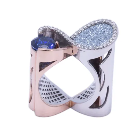 Ring Aqua Wave -  Myriam Soseilos