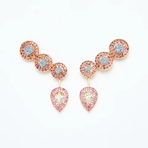 Earrings , Pendant , Ring – \”Palais Collection\” – Tania Chan