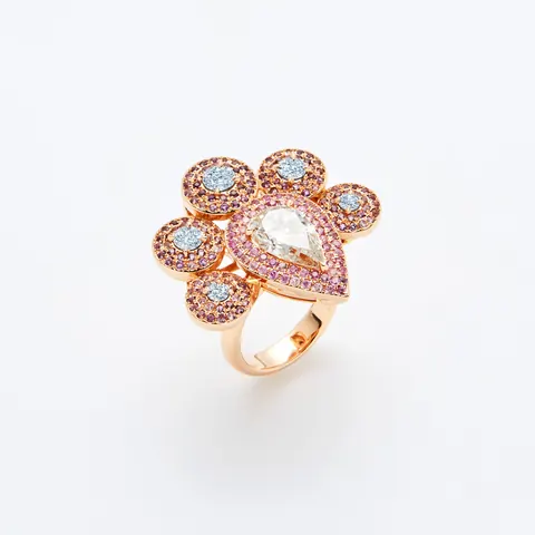 Earrings , Pendant , Ring - "Palais Collection"  -  Tania Chan 486,000 for sale For Super Rich