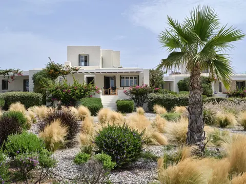 Elegant Hotel Beach Front stunning sea views, 18 bedrooms in Paros unique for sale For Super Rich