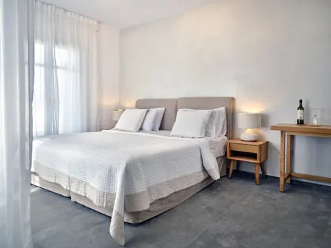Elegant Hotel Beach Front stunning sea views, 18 bedrooms in Paros real estate for sale For Super Rich
