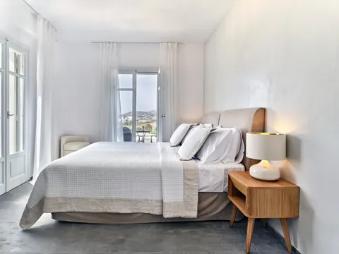 Elegant Hotel Beach Front stunning sea views, 18 bedrooms in Paros ultra luxury for sale For Super Rich