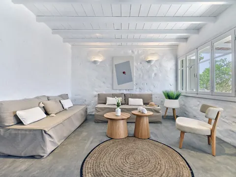 Elegant Hotel Beach Front stunning sea views, 18 bedrooms in Paros search for sale For Super Rich