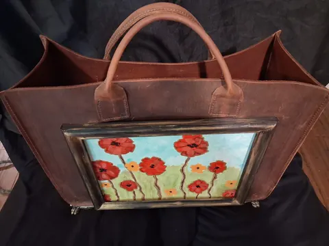 Poppies In Gold