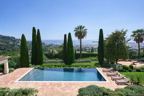 Luxury Villa Panoramic View 10mn to the Croisette, 8 bedrooms in Cannes