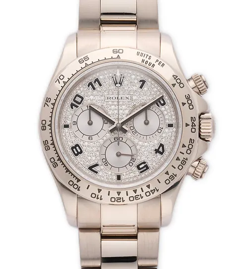 Rolex Daytona Ref. 116509 Pave Diamond 73,863 for sale For Super Rich Rolex Daytona Ref. 116509 Pave Diamond 73,863 for sale For Super Rich
