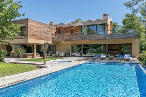 Architectural Villa Terre Blanche Golf club highly secured gate, 6 bedrooms in Fayence - French Riviera