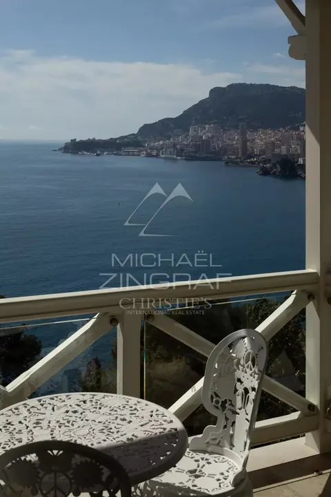 Elegant Villa Breathtaking panoramic views of sea and Monaco Cinema, Fitness, Spa, Pool, 5 bedrooms in Roquebrune Cap Martin photos for sale For Super Rich